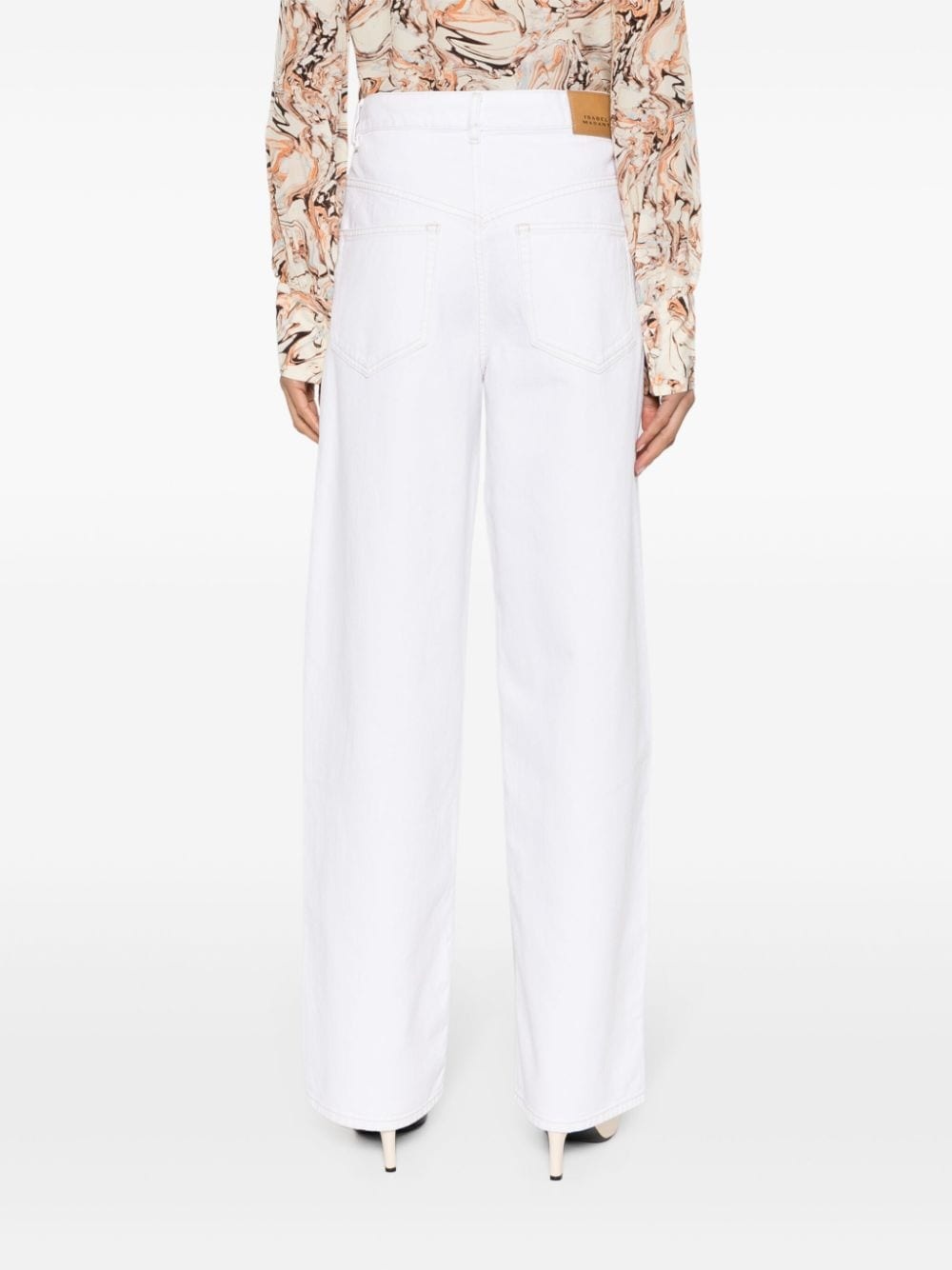 Joanny mid-rise straight-leg jeans - 4
