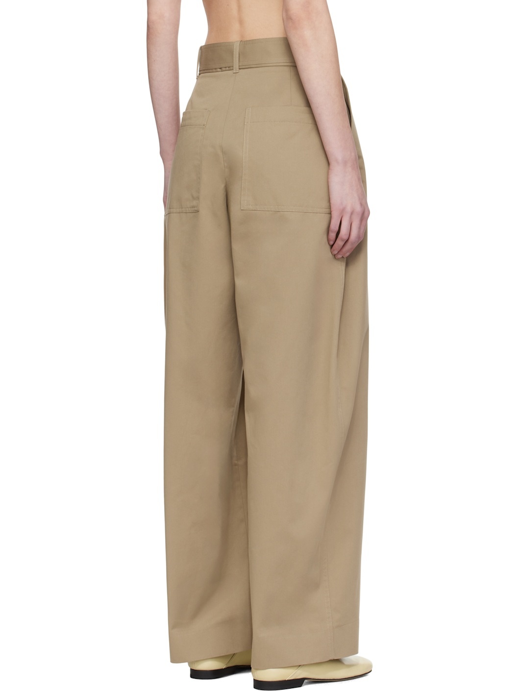 Beige Doring Trousers - 3