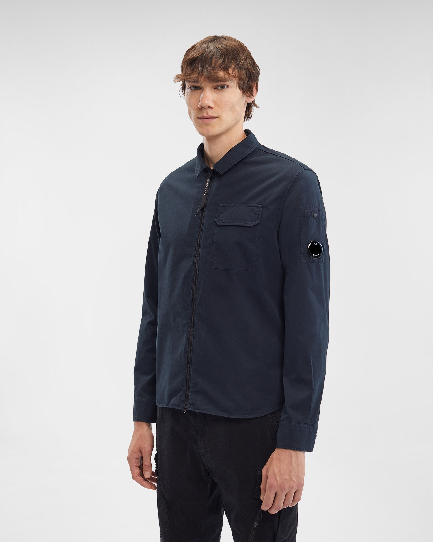 Gabardine Zipped Shirt - 2