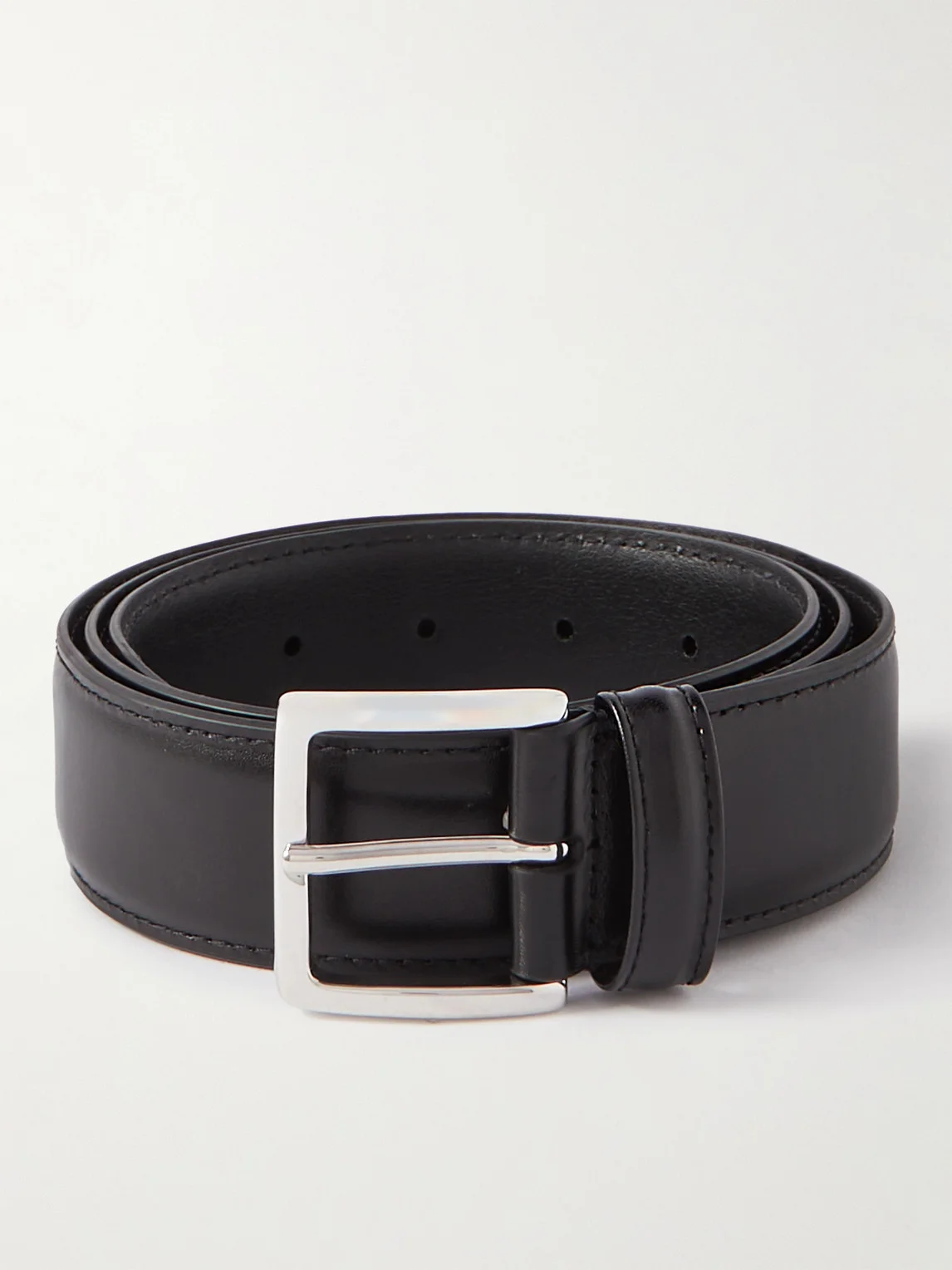 3.5cm Leather Belt - 1