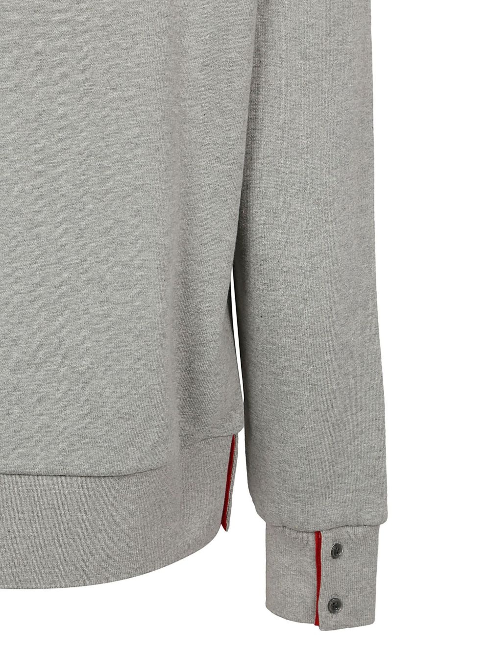 Center-Back Stripe Zip-Up Hoodie - 3