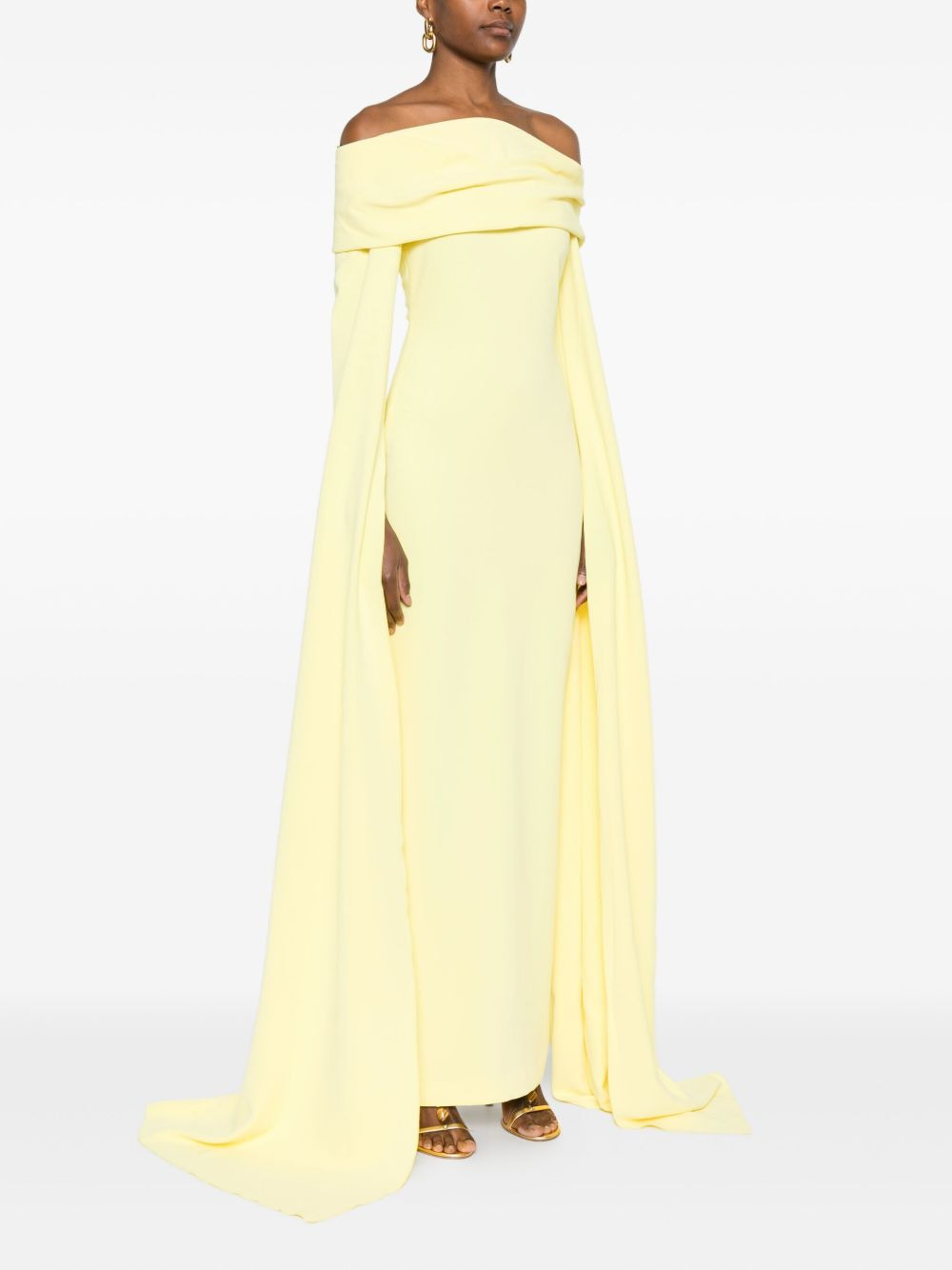 Nuri draped asymmetric dress - 3