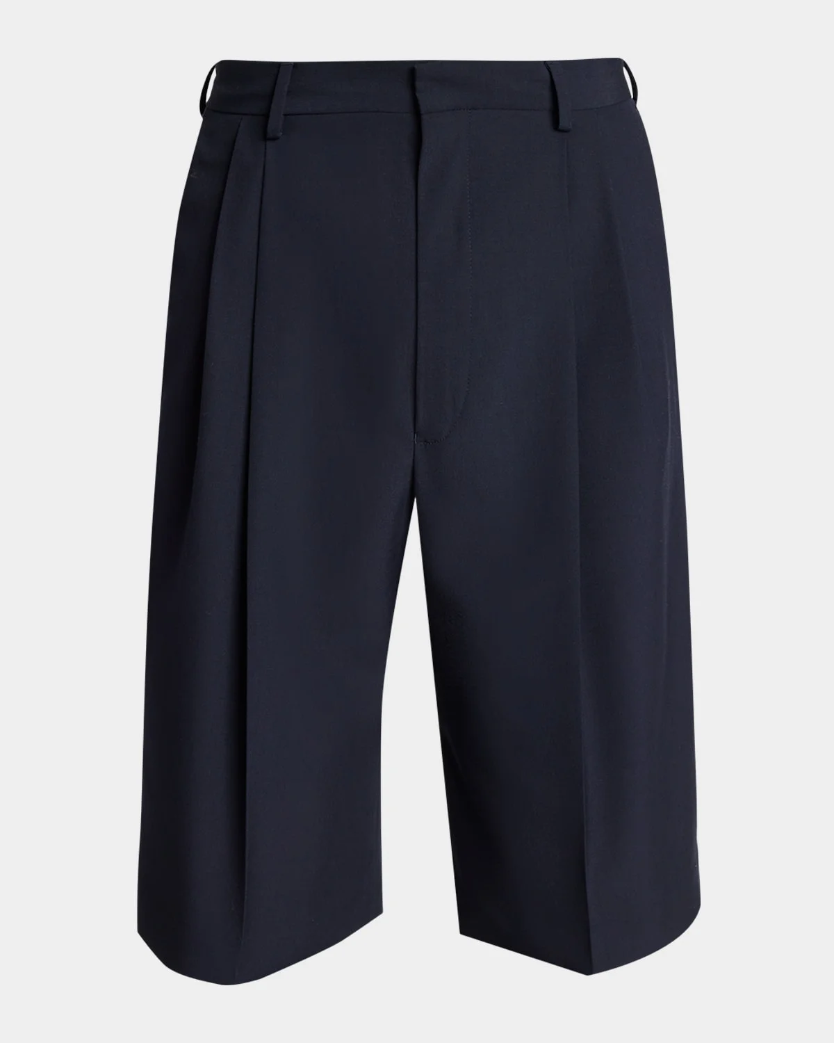 Men's Panrom Relaxed Fit Double-Pleated Shorts - 1