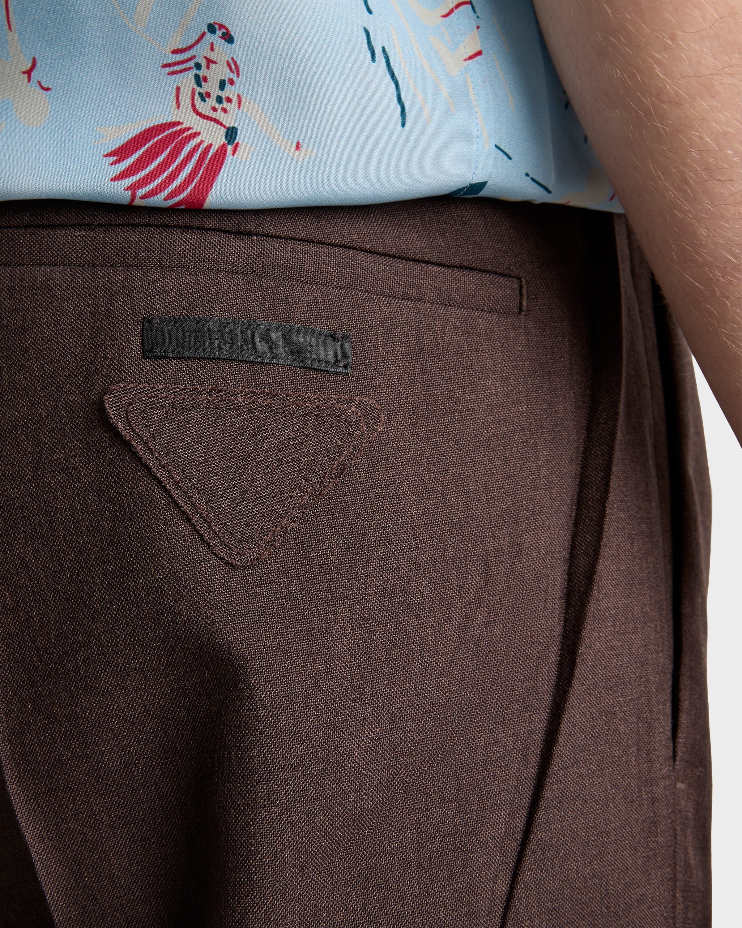 Mohair and silk pants - 3