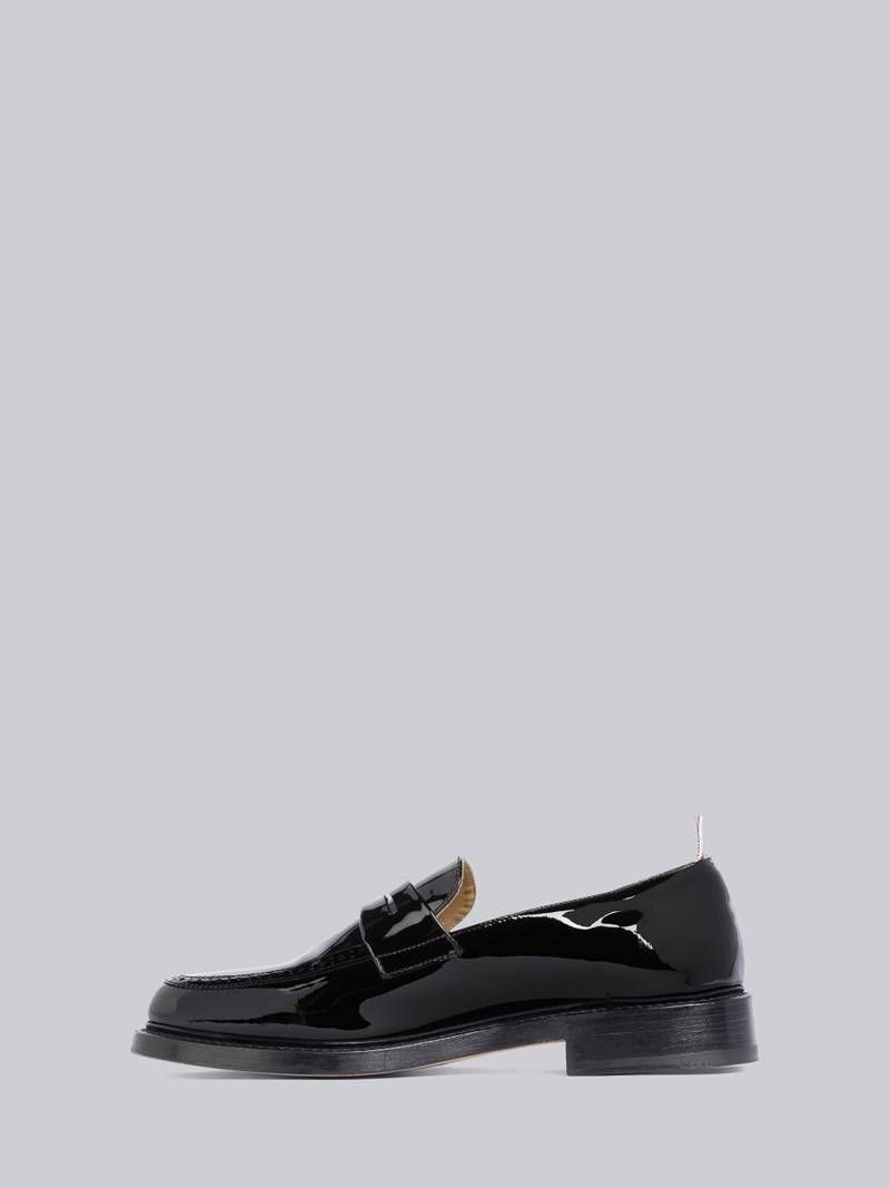 Black Patent Leather Penny Loafer 3