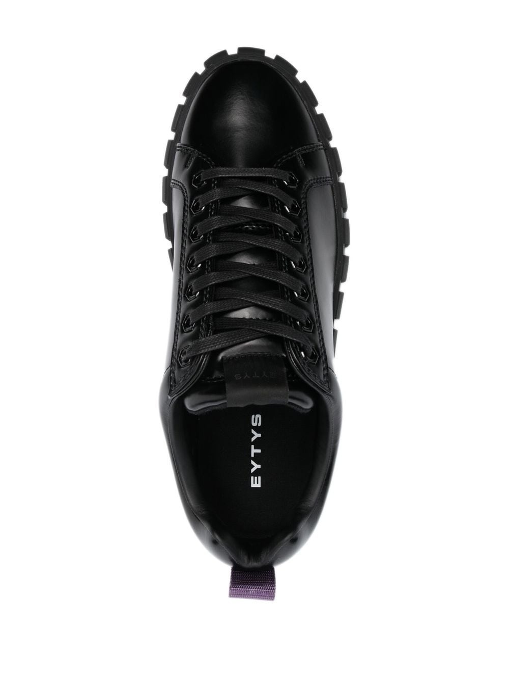 Odessa leather trainers - 4
