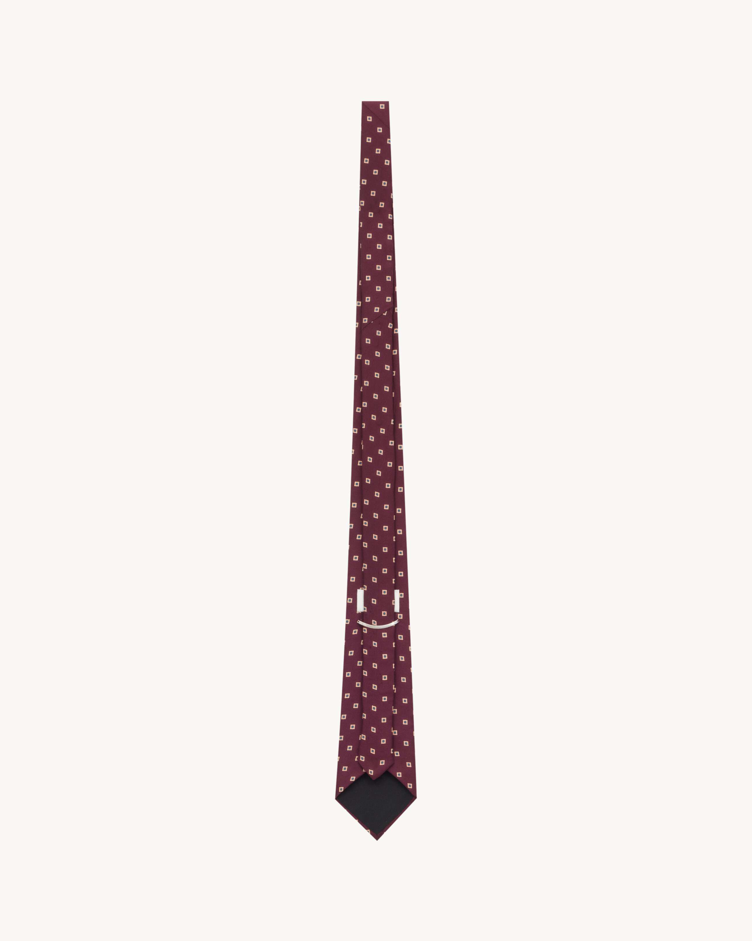 WIDE TIE IN SQUARE SILK TWILL - 3