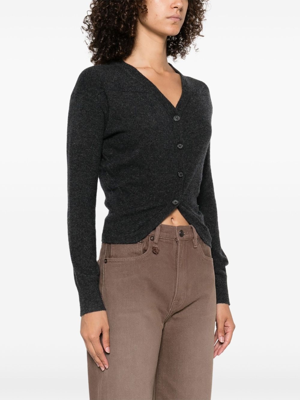 V-neck cardigan - 3