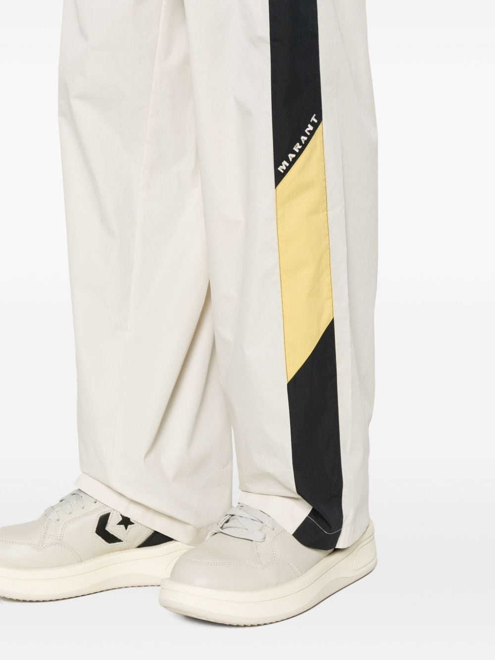 logo-print straight-leg track pants - 5