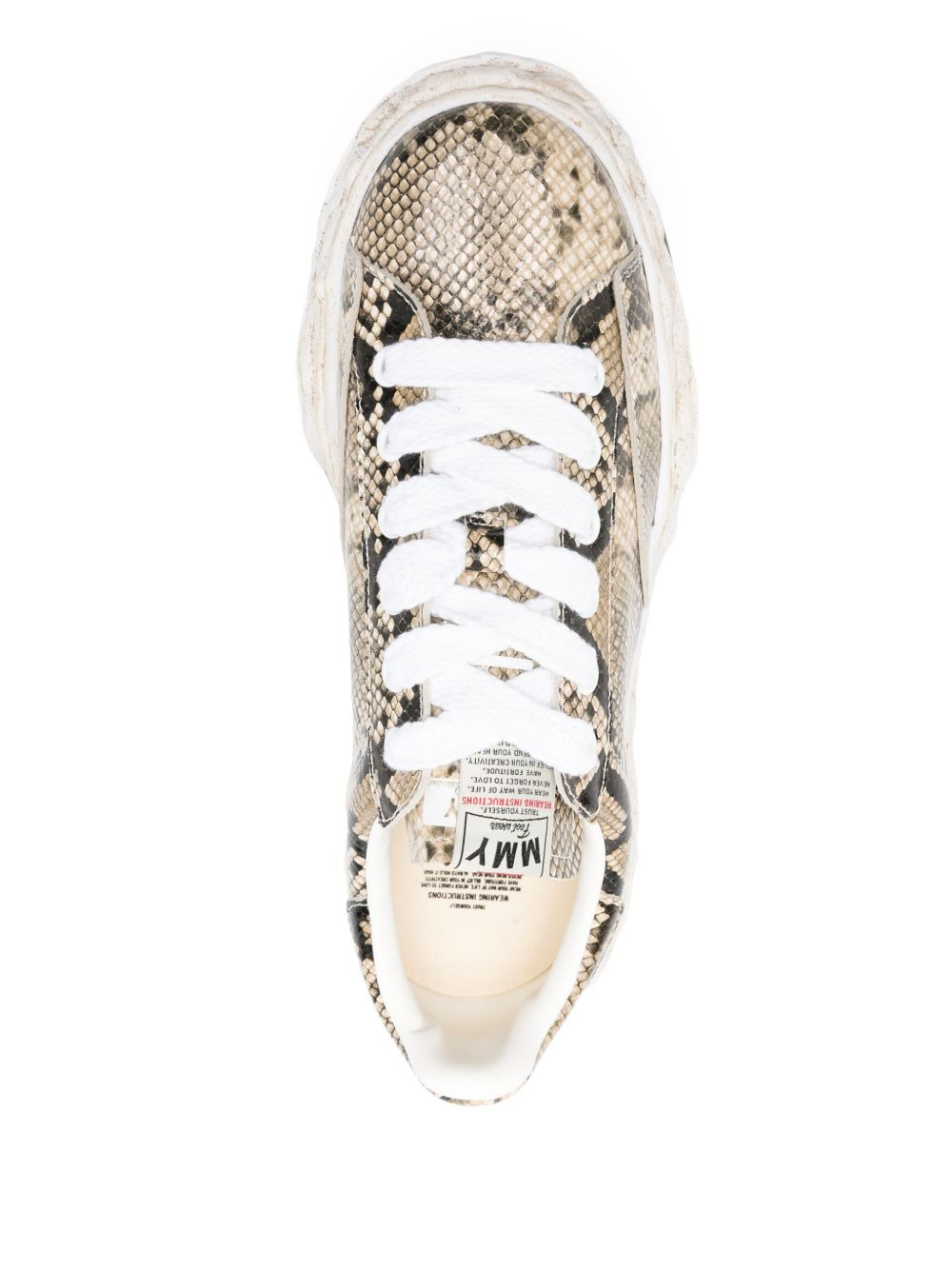 Maison Mihara Yasuhiro Men Sneaker With Logo - 4