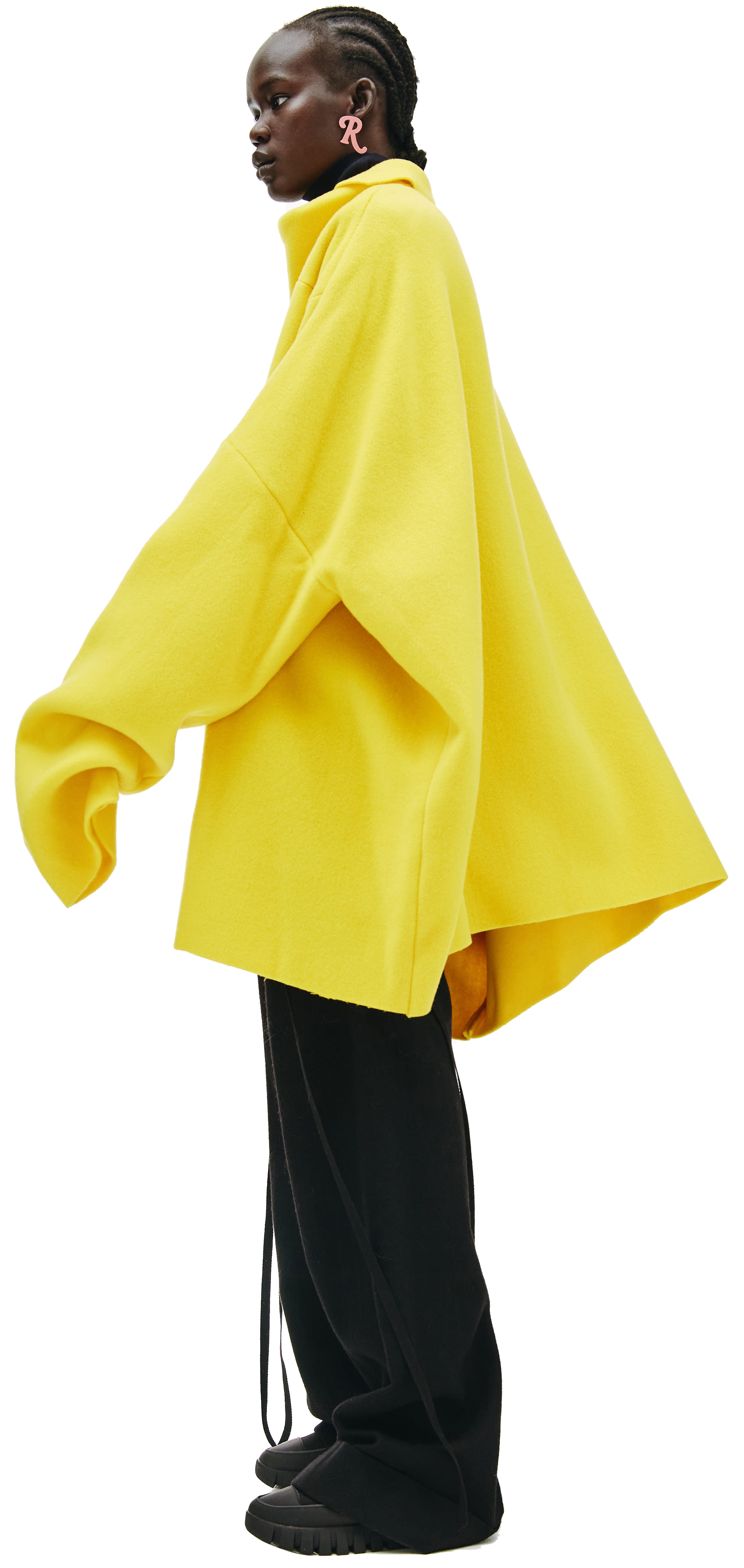 YELLOW OVERSIZED SWEATSHIRT - 2