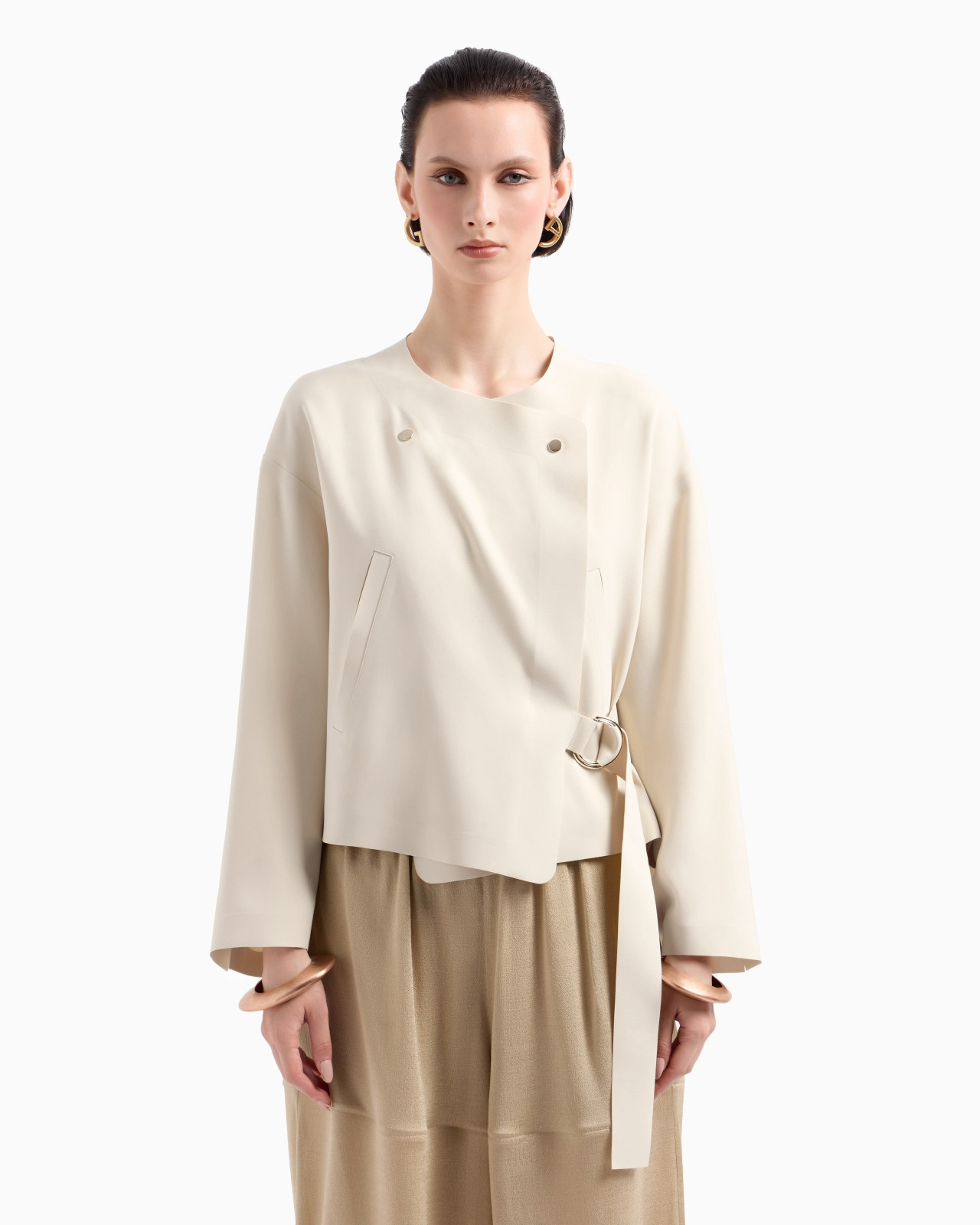 BLOUSON IN TECHNICAL CADY - 4