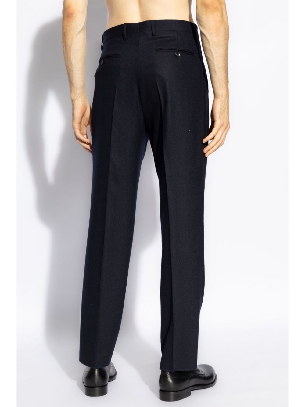 tailored wool trousers - 4