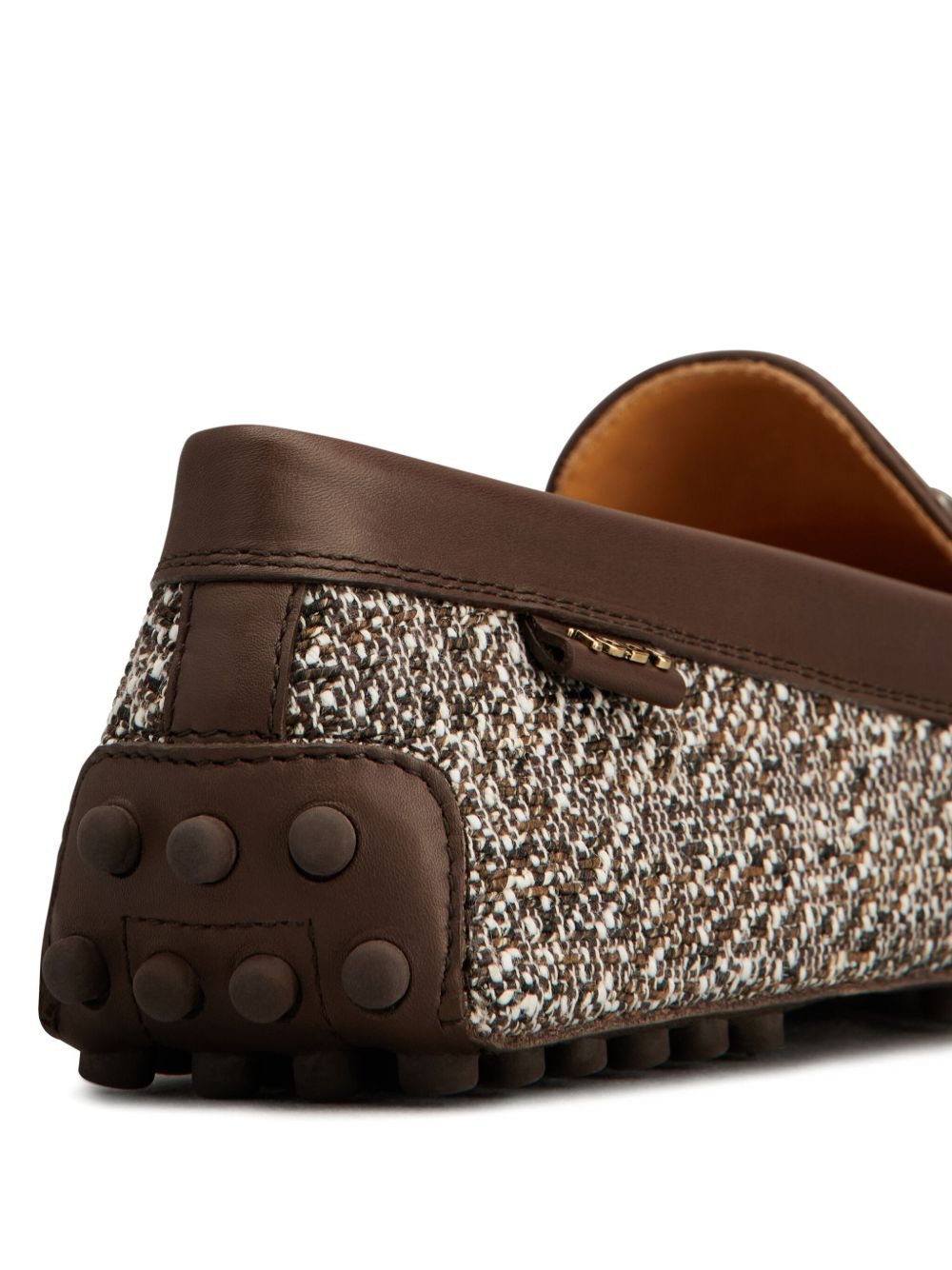 tweed loafers - 5