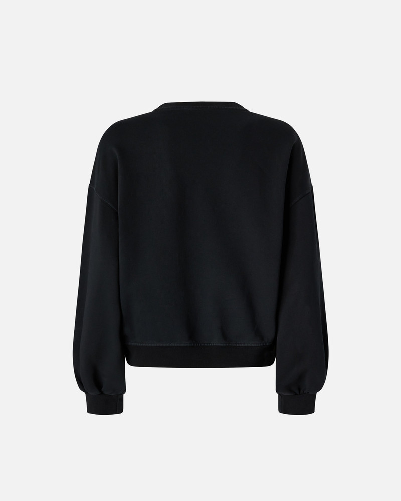 PINKO SWEATSHIRT WITH LOVE BIRDS EMBROIDERY outlook