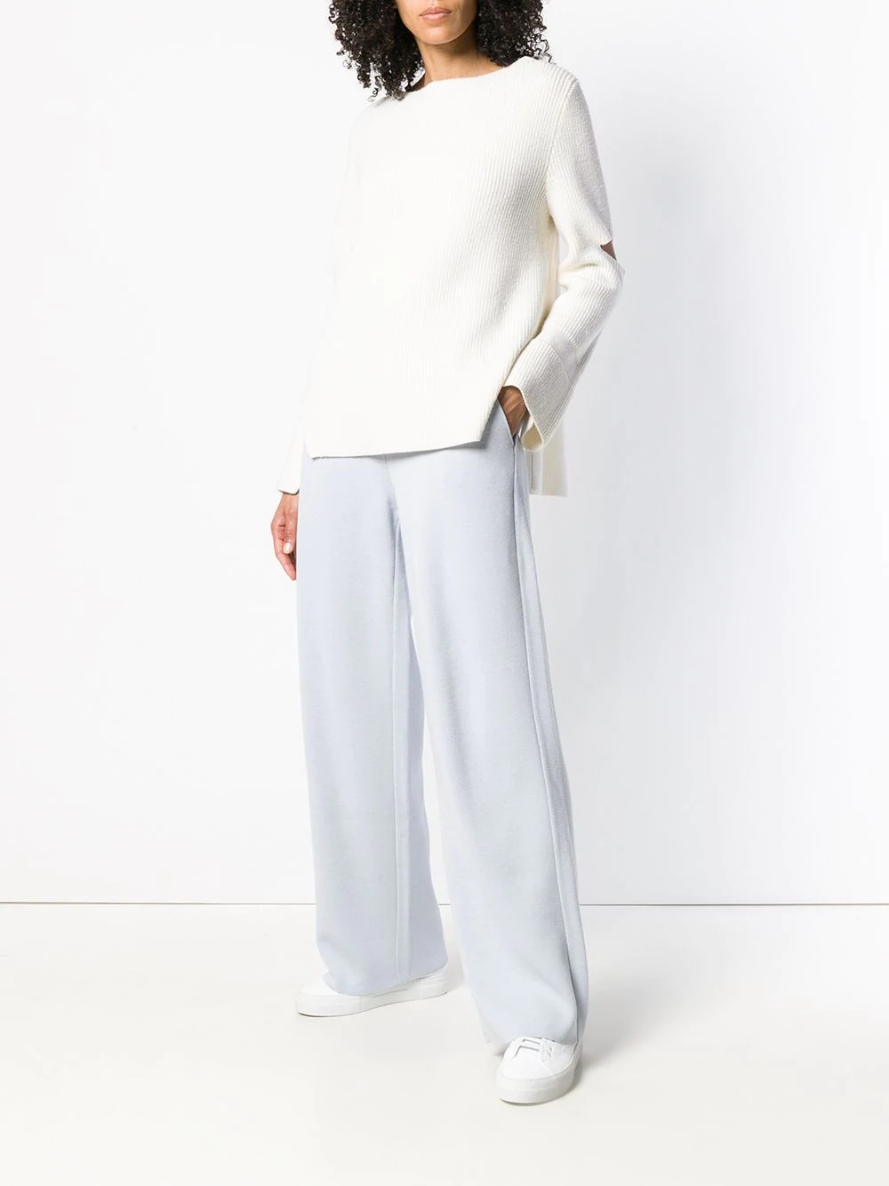 casual wide leg trousers - 2