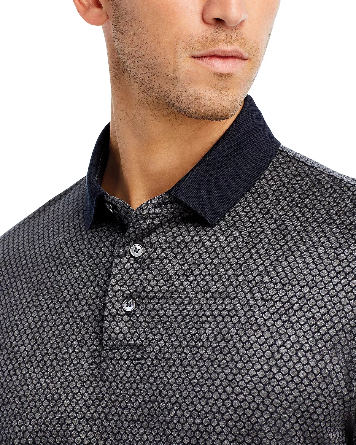 Hexagon Jersey Polo - 5