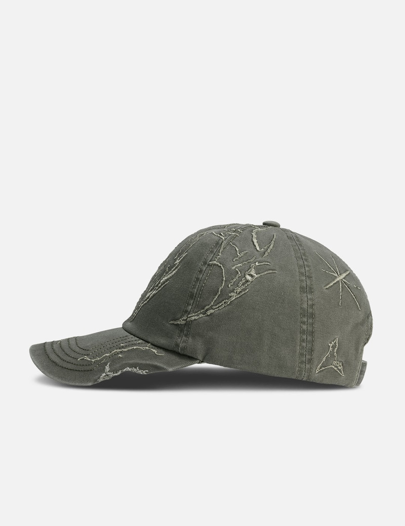 ROA RYLI EMBRIODERED 6 PANEL CAP outlook