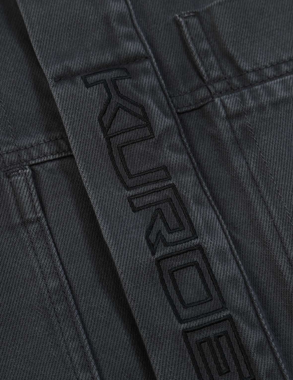 Logo Embroidery Garment Washed Shirt Jacket - 9
