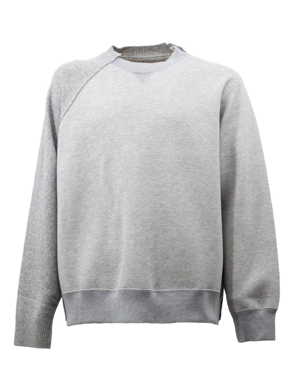raglan-sleeve crew-neck sweatshirt - 1
