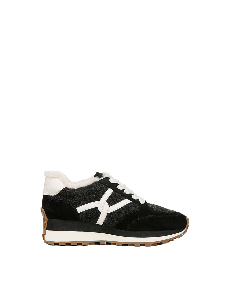 VALENTINA SHEARLING SNEAKER - 5