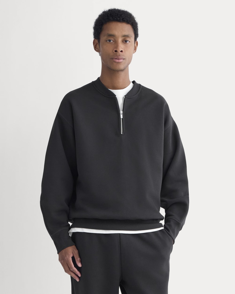 EVERLANE LUXE FLEECE HALF-ZIP PULLOVER outlook
