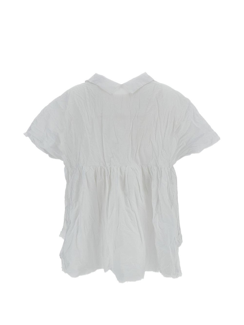 Daniela Gregis Aria crinkled-cotton shirt outlook