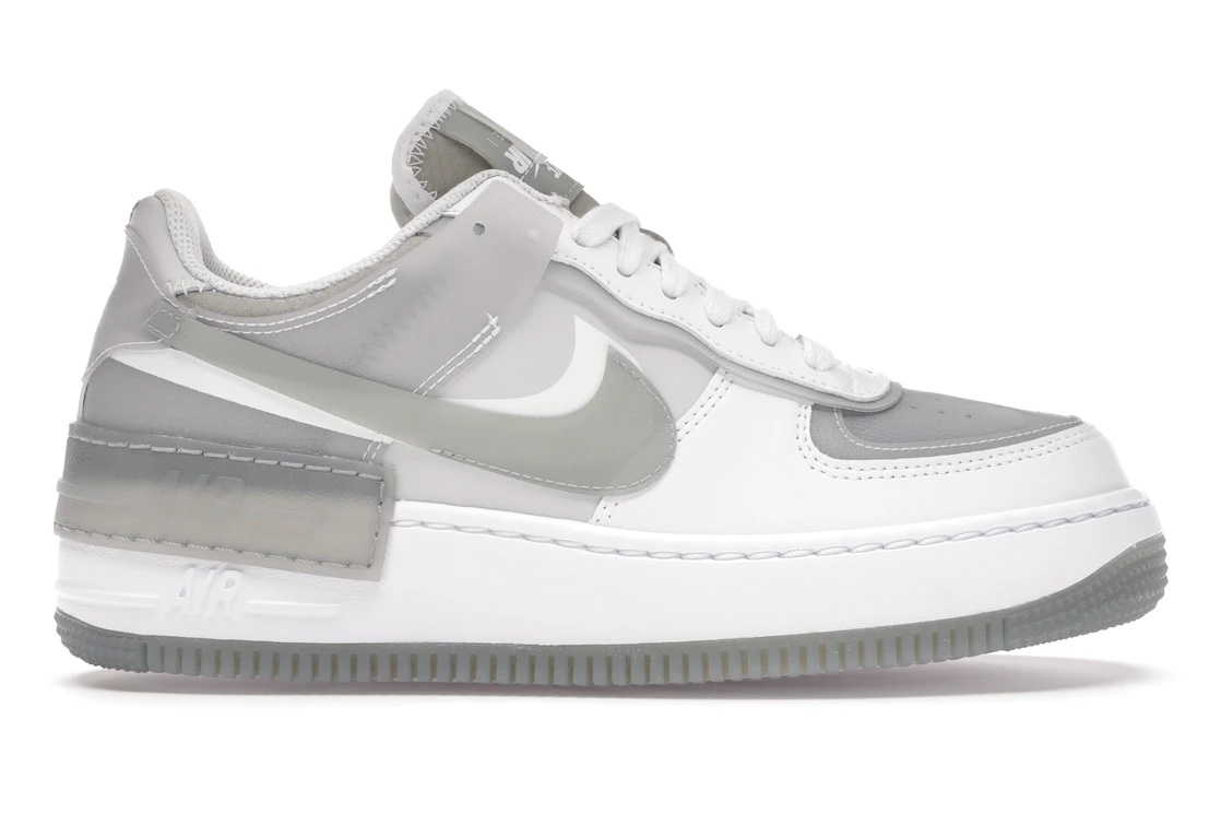 Nike Air Force 1 Shadow White Grey (W) - 1