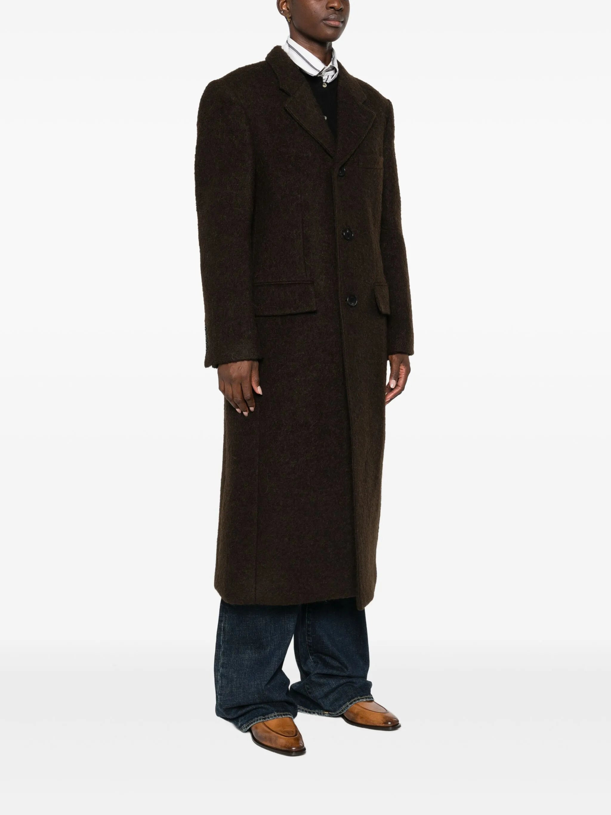 Dunst Single-breasted Coat - 5