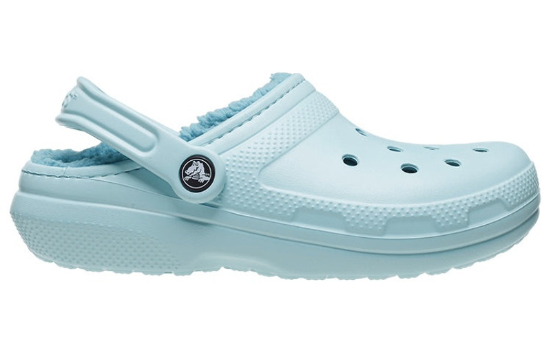 (WMNS) Crocs Classic Lined Clog 'Sky Blue' 203591-4SS 3