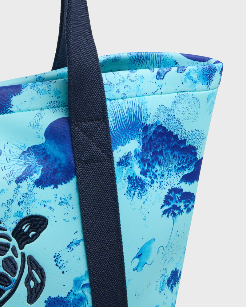 NEOPRENE BEACH BAG CORAL REEF 4