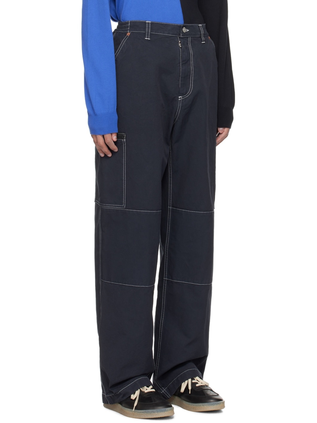 Black Numeric Trousers - 2