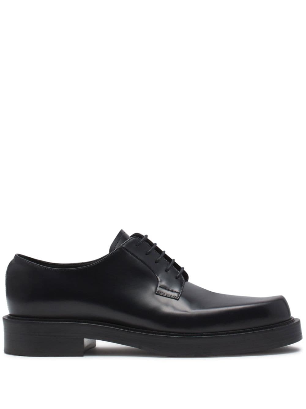 leather derby shoes - 1