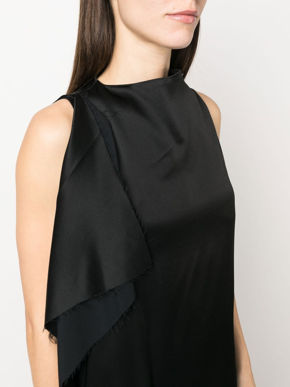 asymmetric a-line dress - 5
