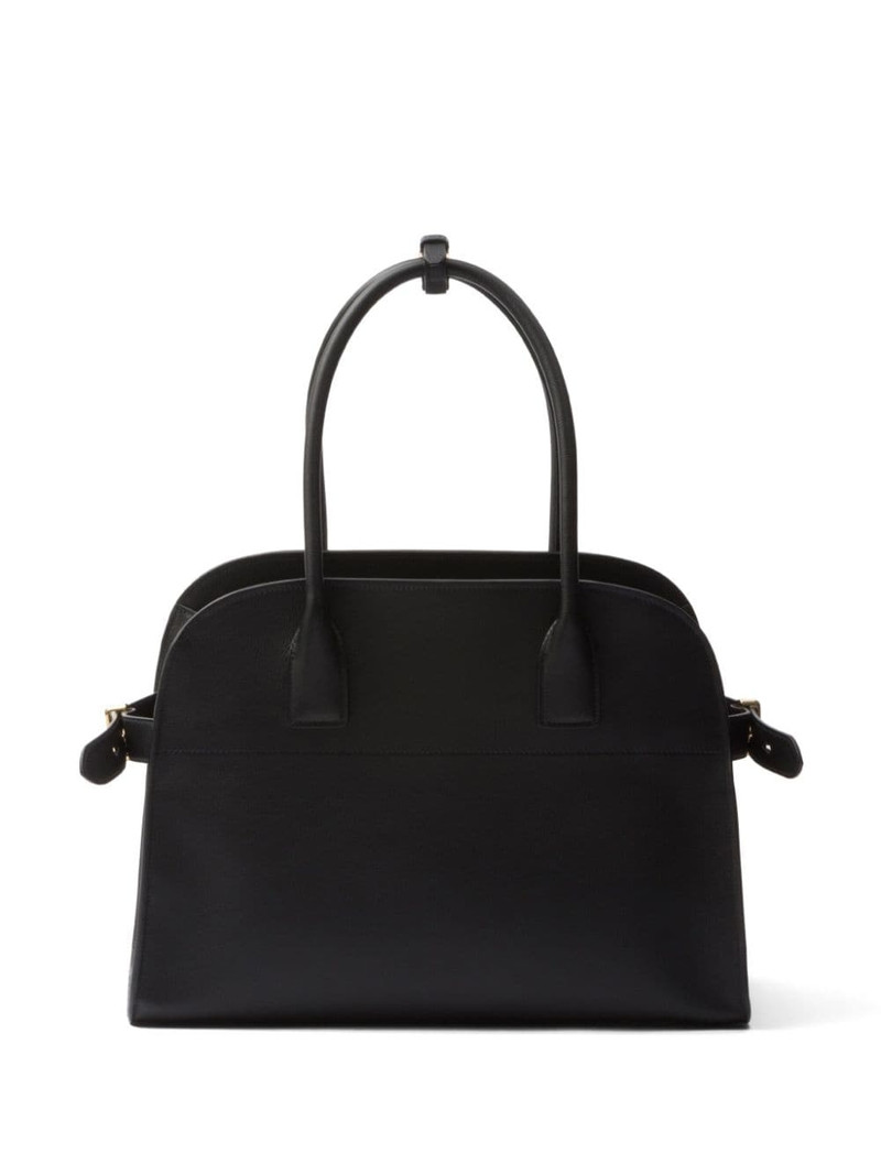 Prada medium leather tote bag outlook