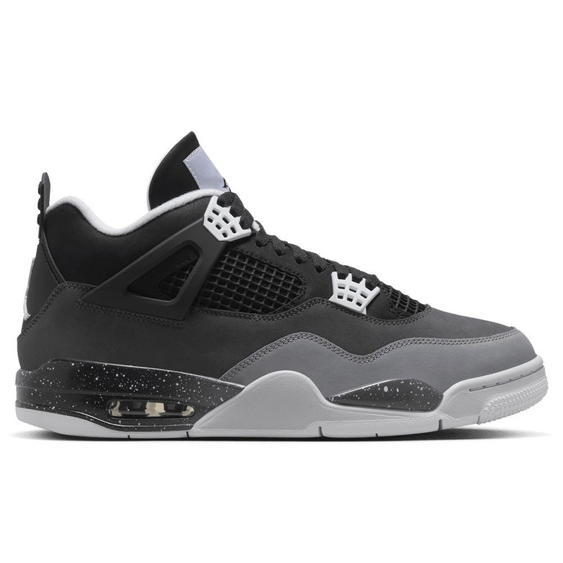 AIR JORDAN 4 RETRO 'FEAR' - BLACK/WHITE/ANTHRACITE/BLACK - 1