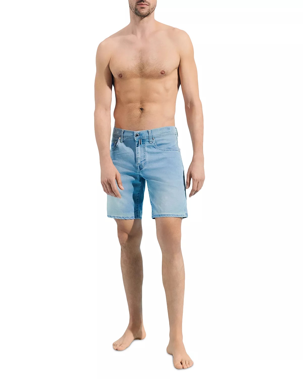 Garonne Denim Regular Fit 8" Shorts - 2