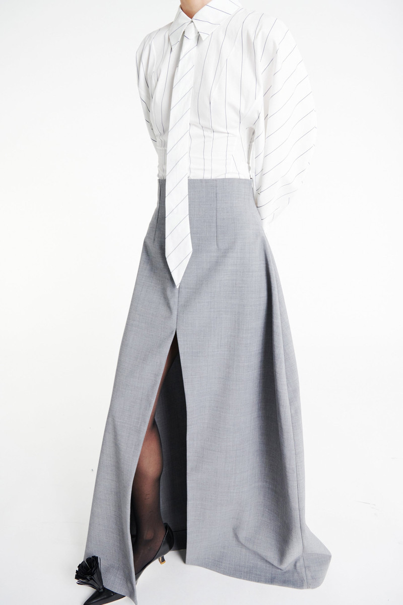 PANT SKIRT GREY MELANGE 9