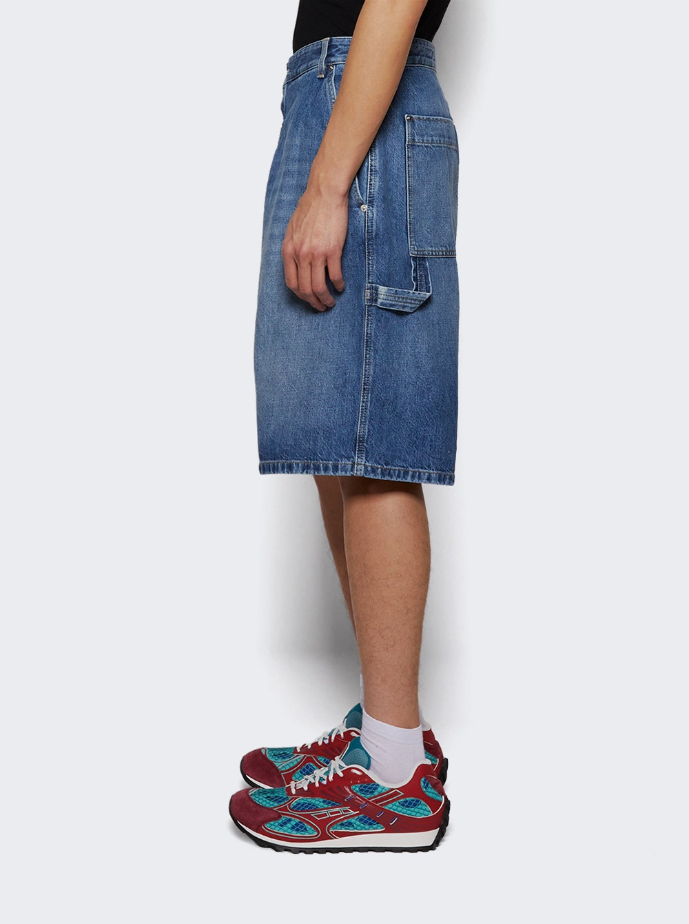 Shorts Mid Blue - 3