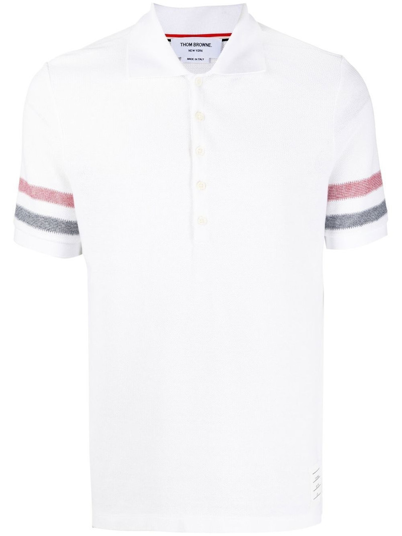 RWB Stripe cotton polo shirt 1