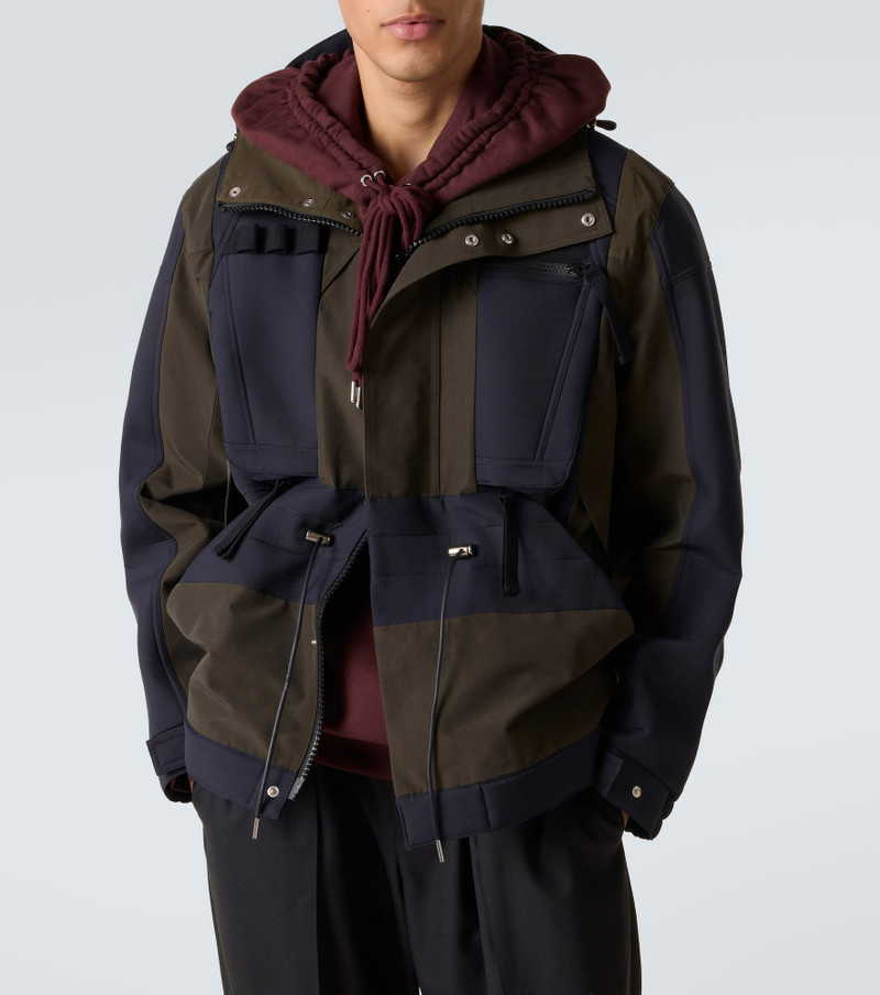 Colorblocked technical jacket 5