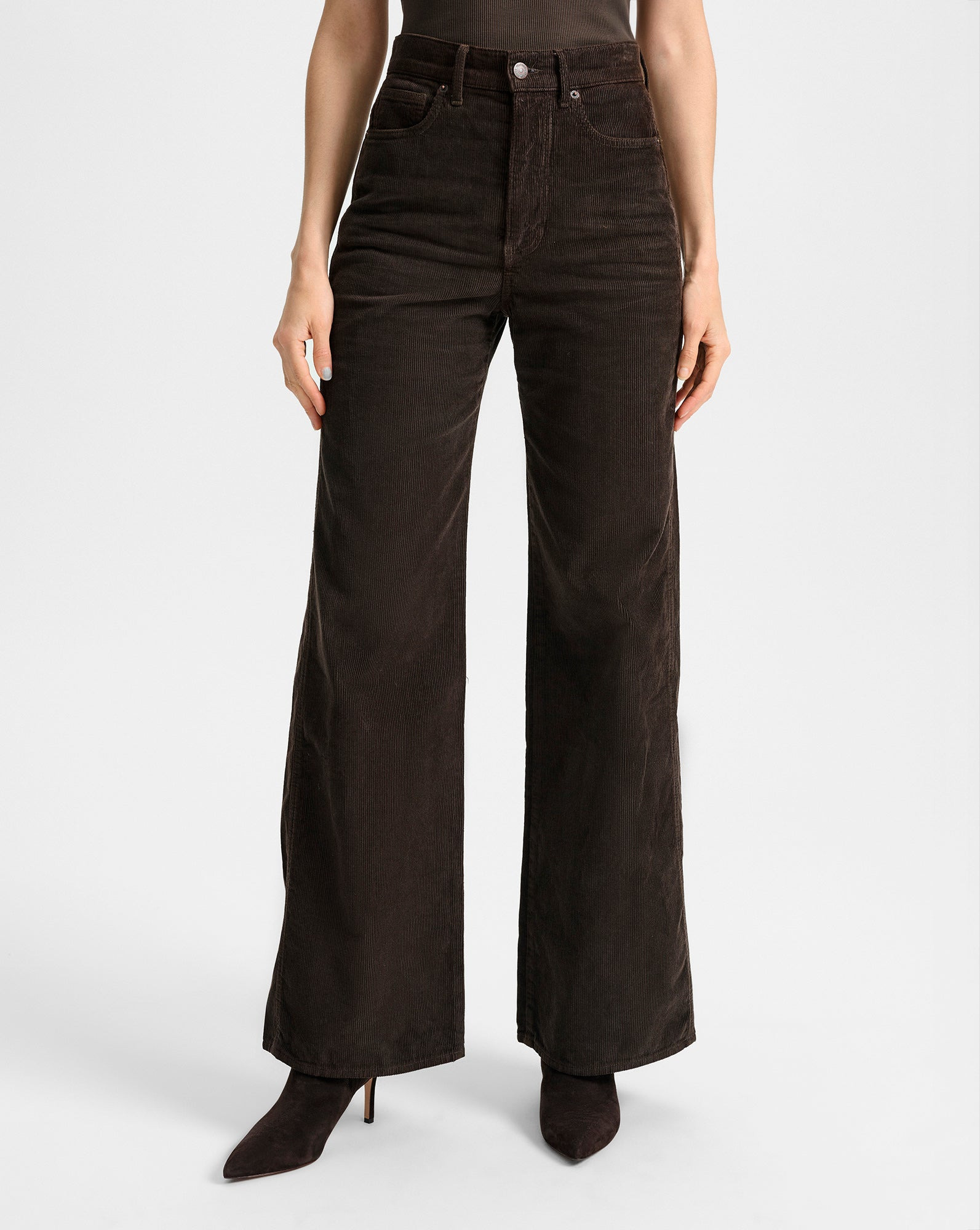 TAYLOR CORDUROY WIDE-LEG PANT - 3