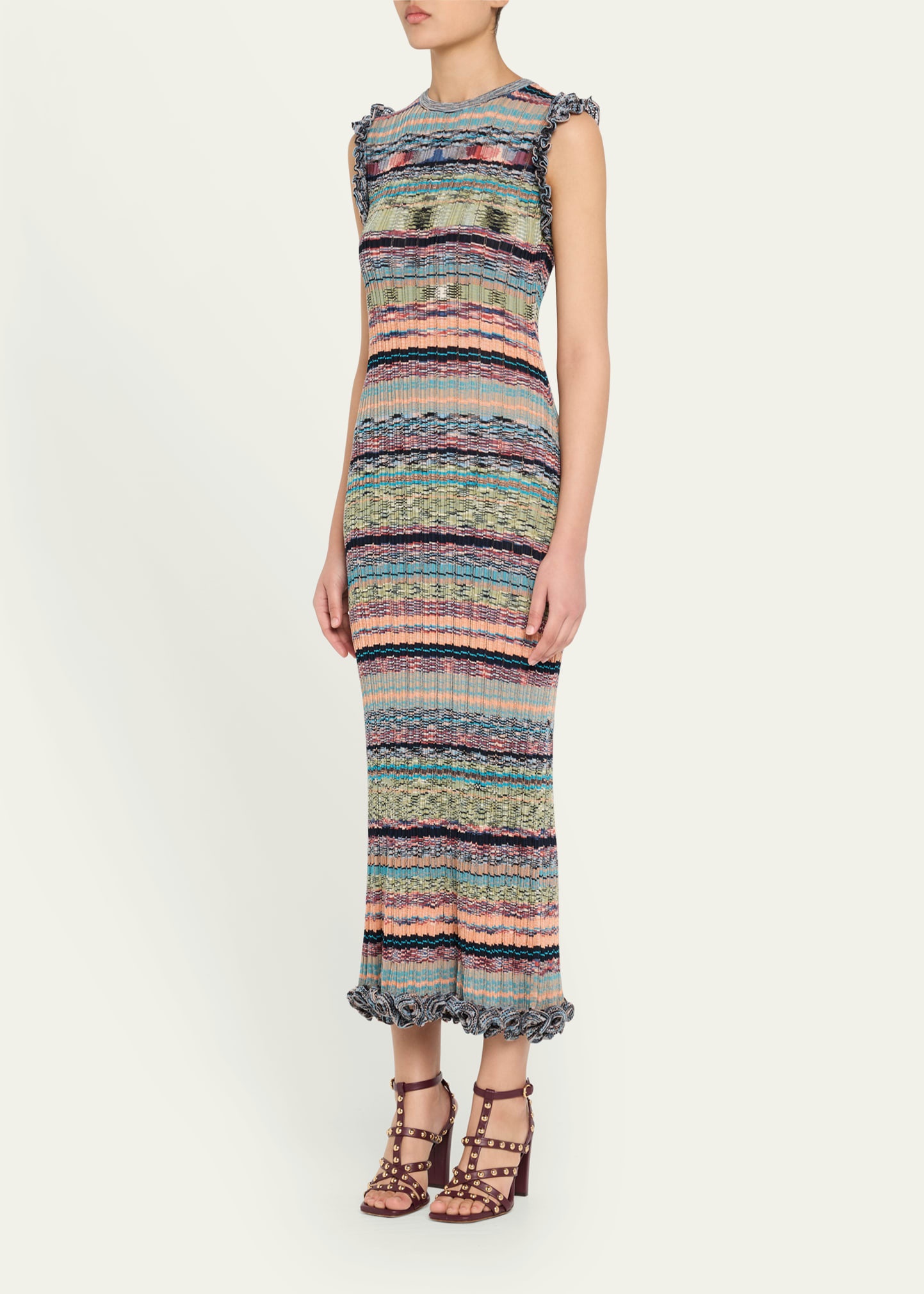 Ajak Sleeveless Knit Midi Dress - 4