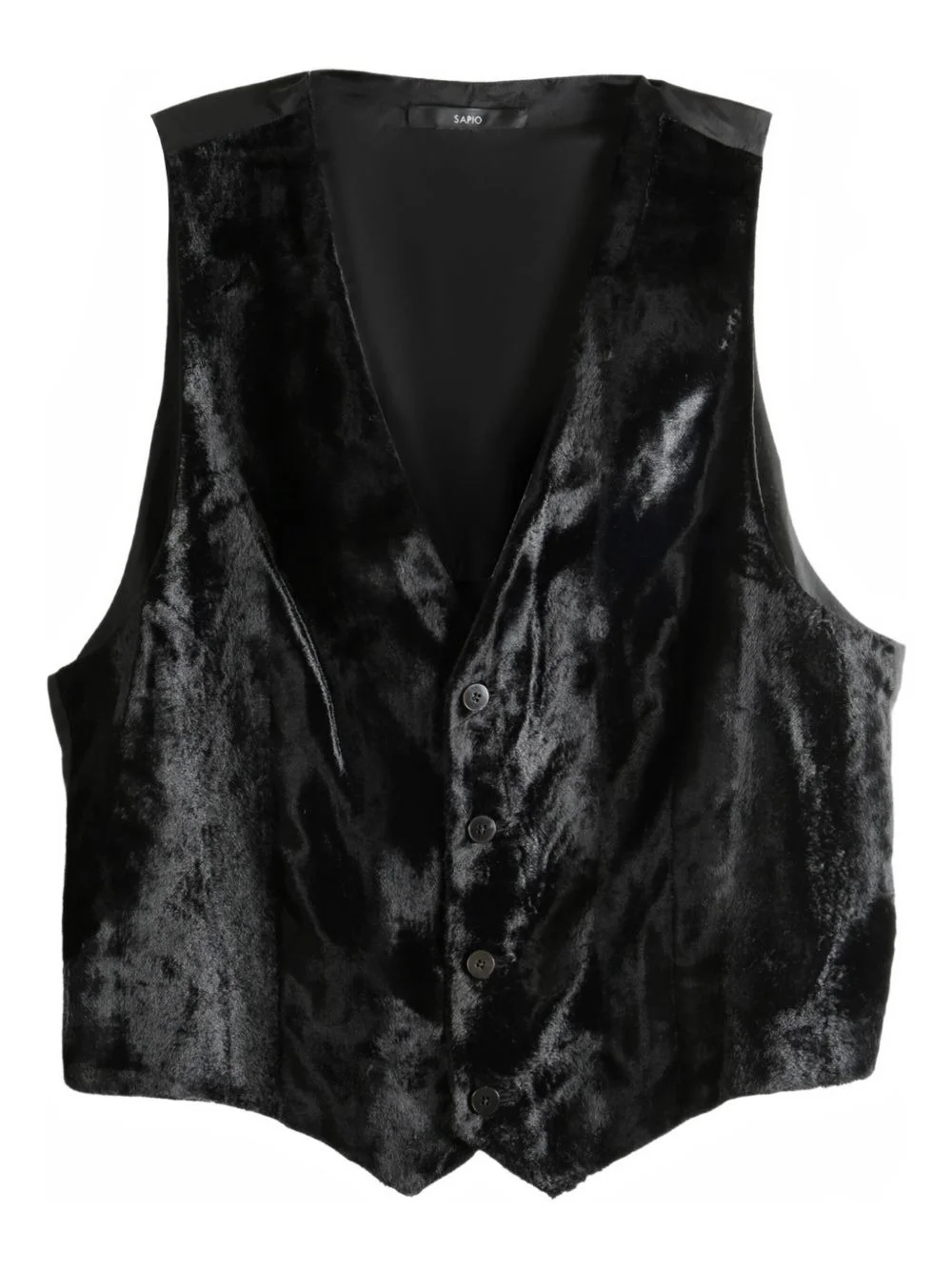 Cavallino velvet effect gilet - 1