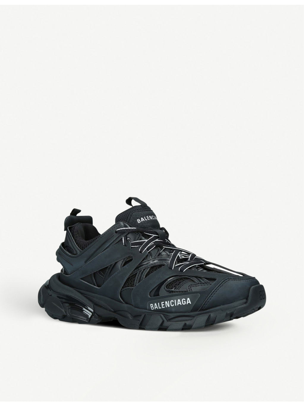 Track nylon and mesh trainers - 3