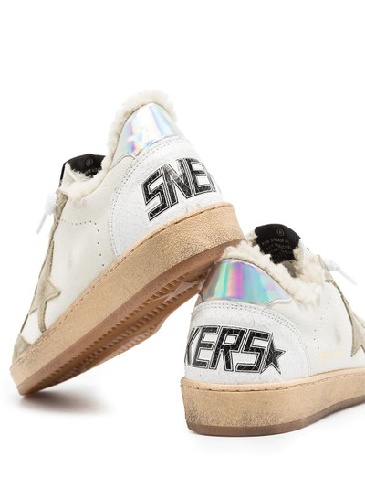 Golden Goose Ball Star lace-up sneakers outlook