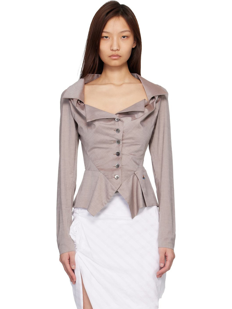 Brown Monday Blouse 1