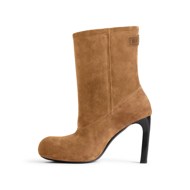 BALENCIAGA Women's Fargo Bootie in Brown outlook