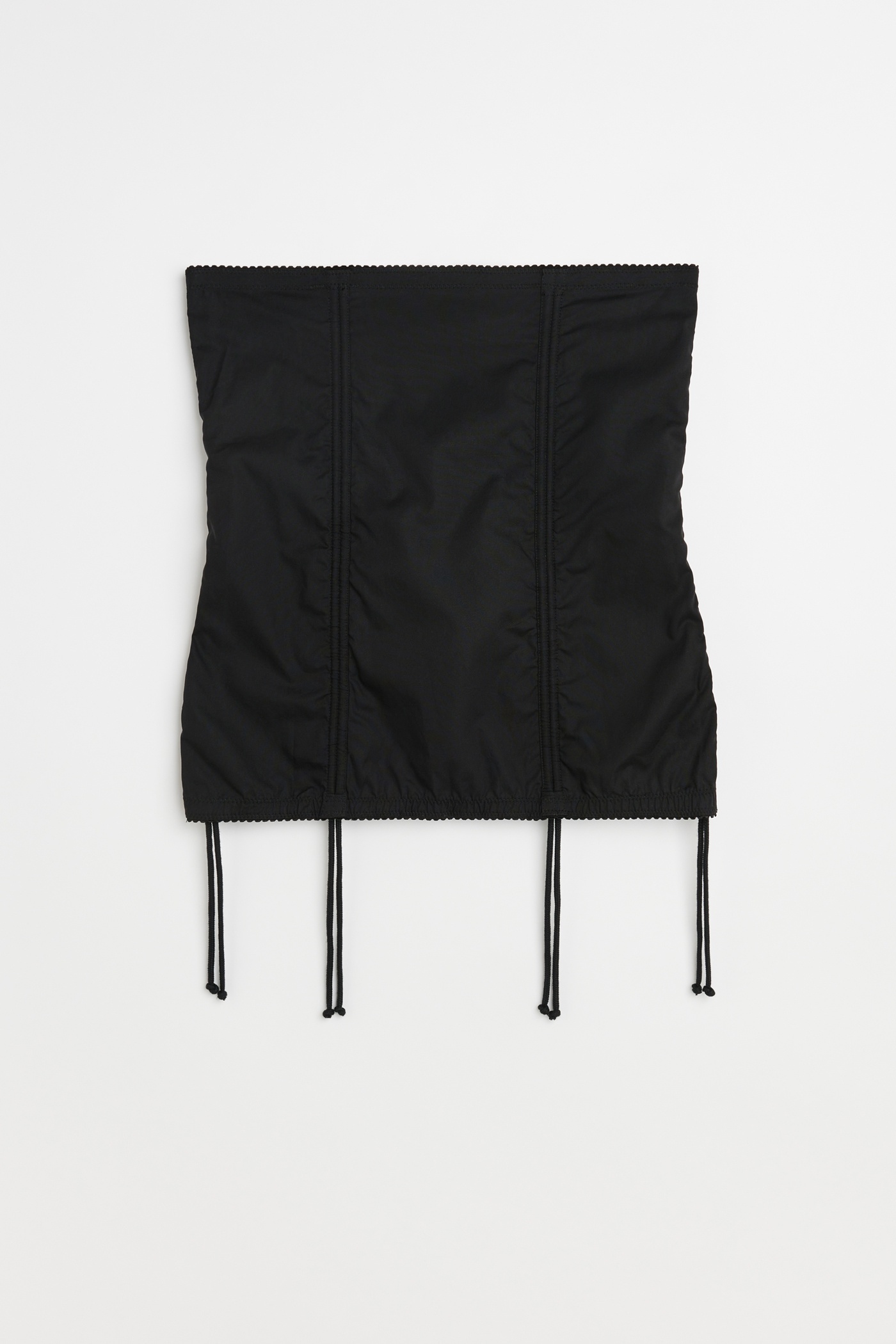 Object Corset Black Refined Oxford - 9