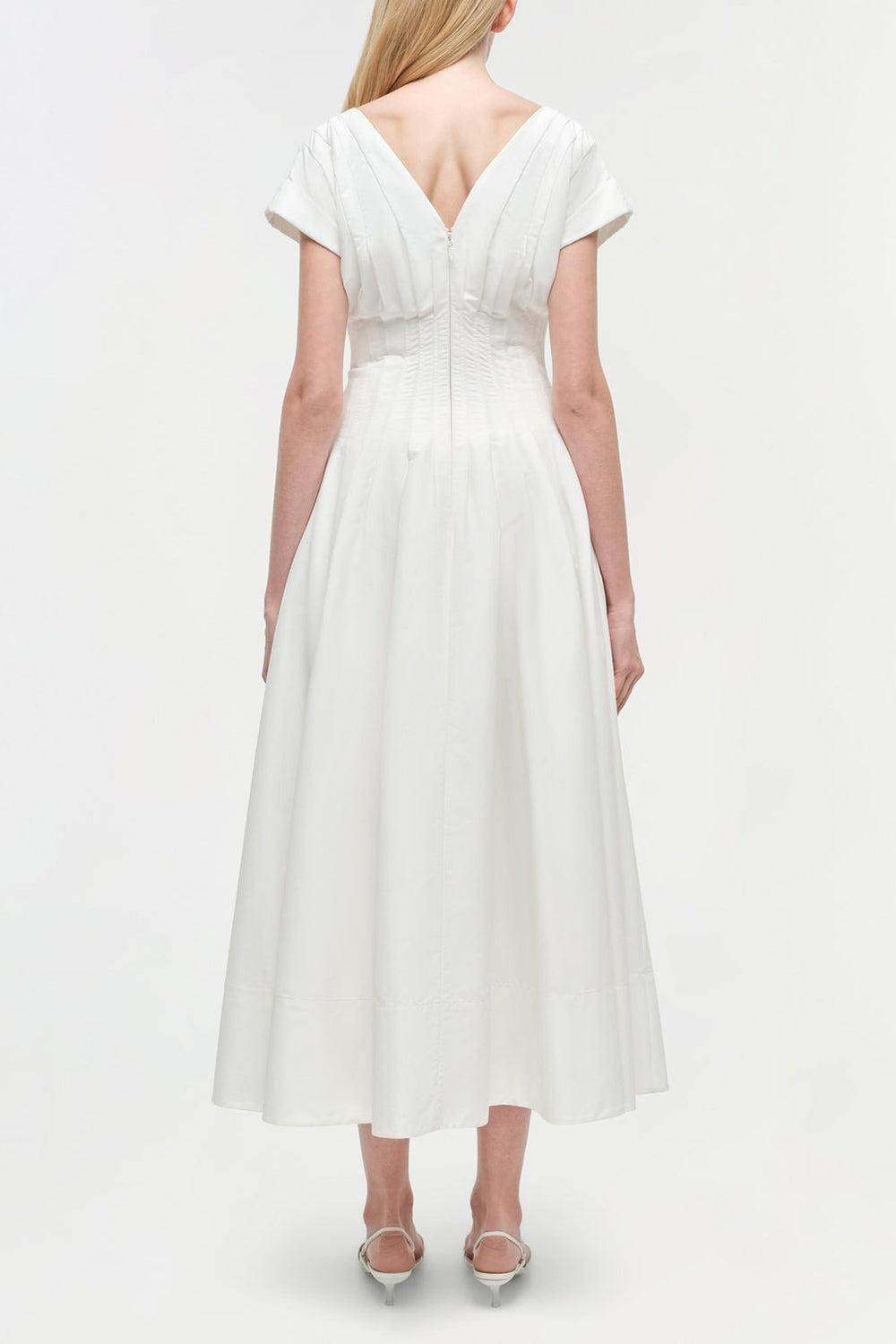 Nina Dress - White - 4